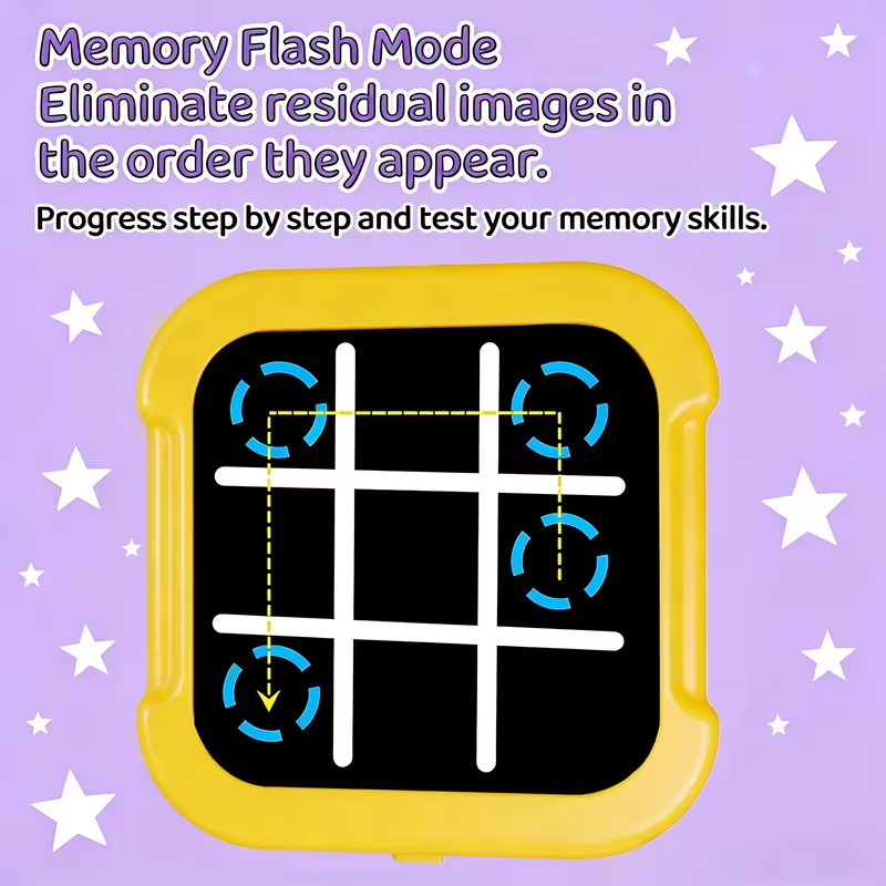 Tic-Tac-Toe Game 3-in-1 Handheld Games