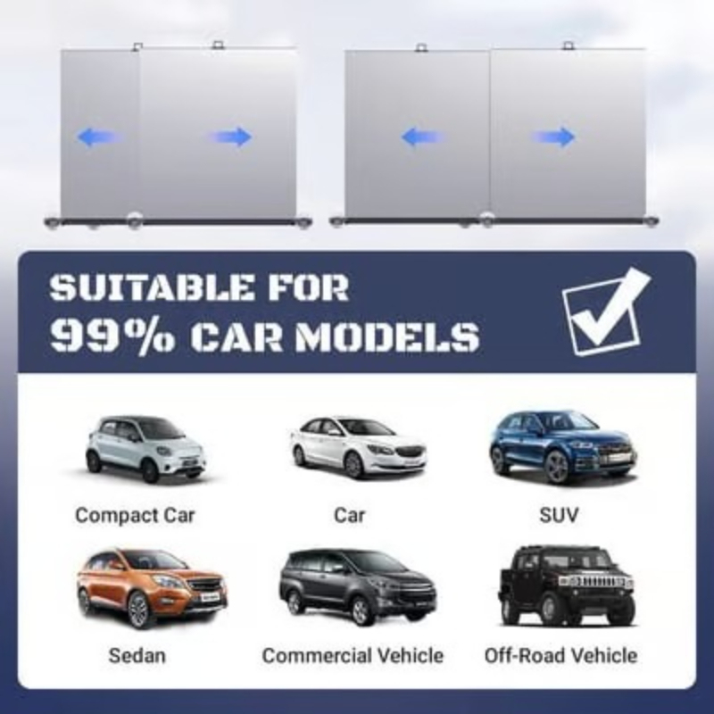 🌞2025 NEW🔥 Automatic retractable car sunshade