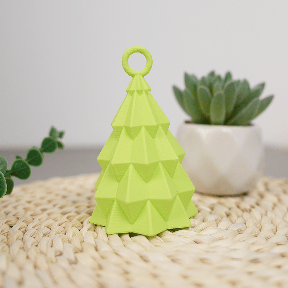 🎄 3D Printed Christmas Tree Ornament Set Gift Pack