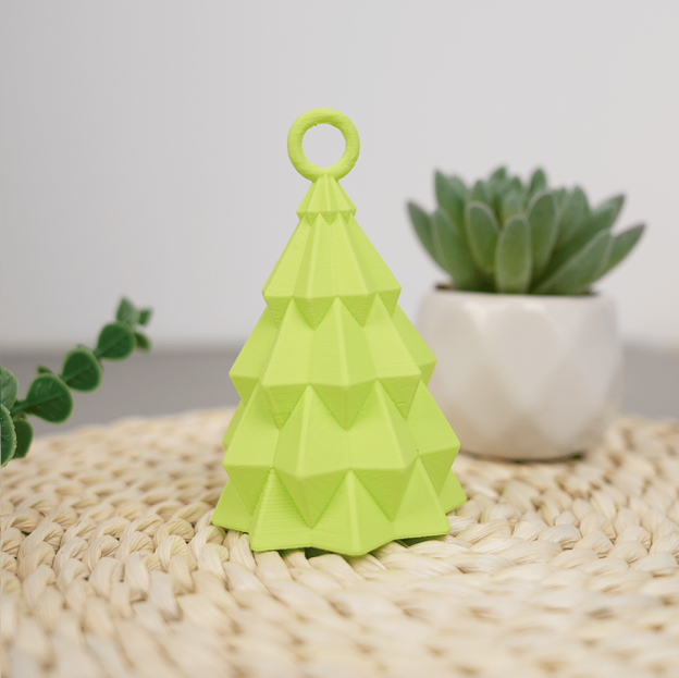🎄 3D Printed Christmas Tree Ornament Set Gift Pack