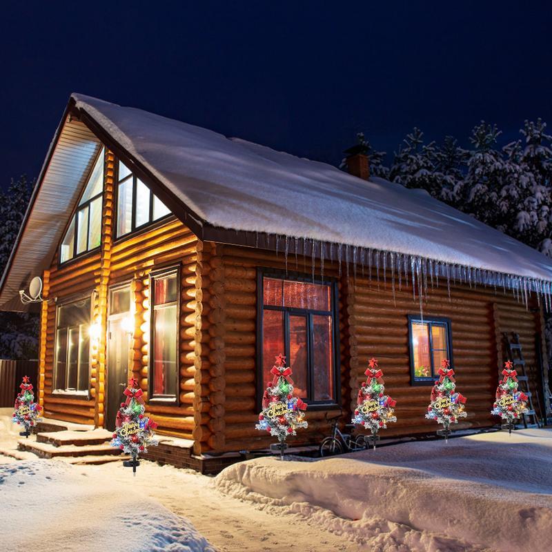 Last Day Promotion!🎄Solar Christmas Tree Stake Lights