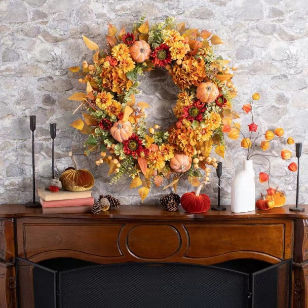 🍂Autumn Harvest Door Wreath🍁