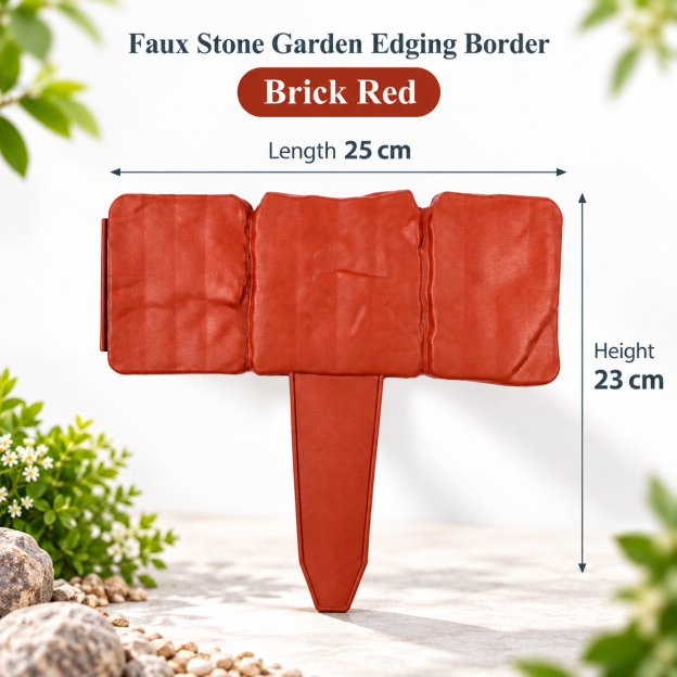 🏡2026 HOT SALE🥳💞50K+ SOLD!🌿✨ 50% OFF! Faux Stone Garden Edging Border! ♻️