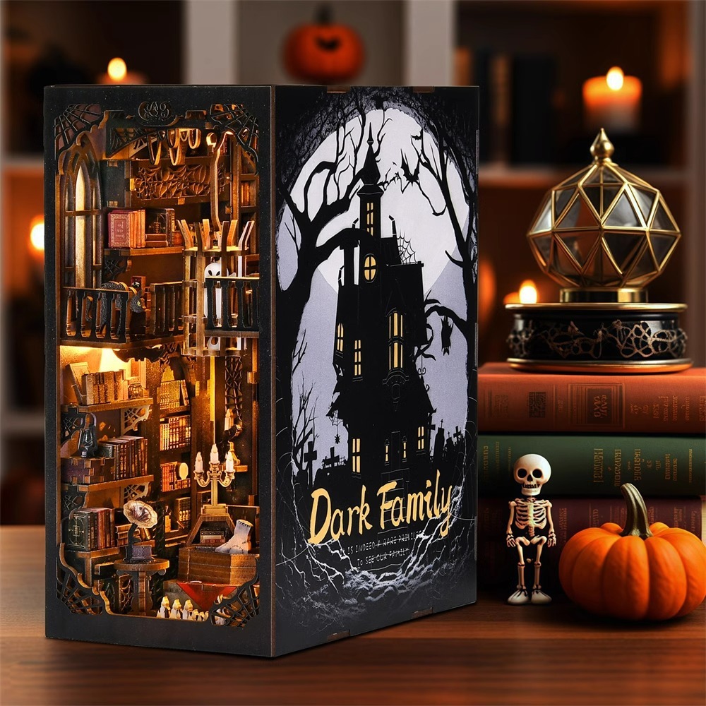 Halloween 3D Wooden Bookend Kit DIY