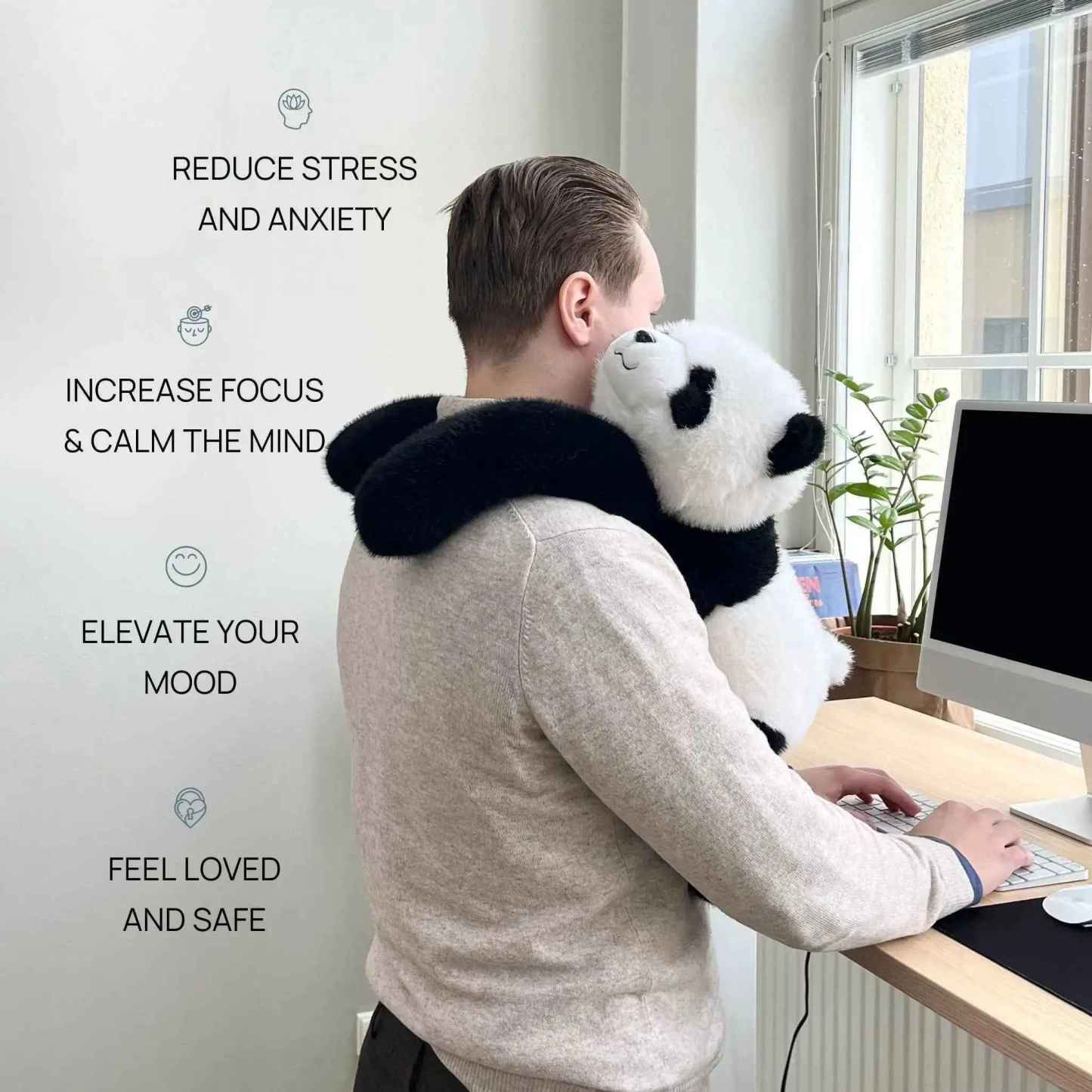 Pookie the Panda Weighted Animal