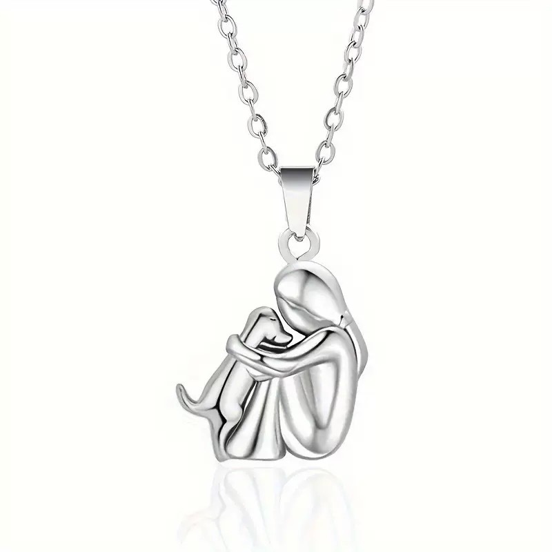 Hug Pendant Necklace