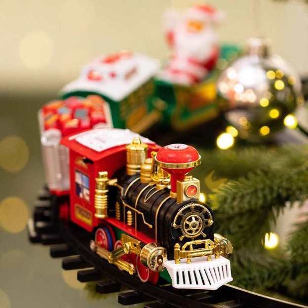 🚂 Christmas Toy train on the Christmas tree【FREE SHIPPING】