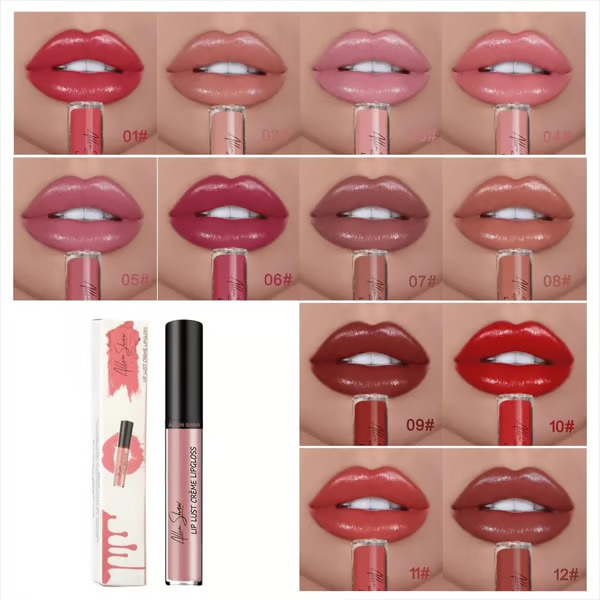 🔥12 Colors Cream Texture Lipstick💄👄