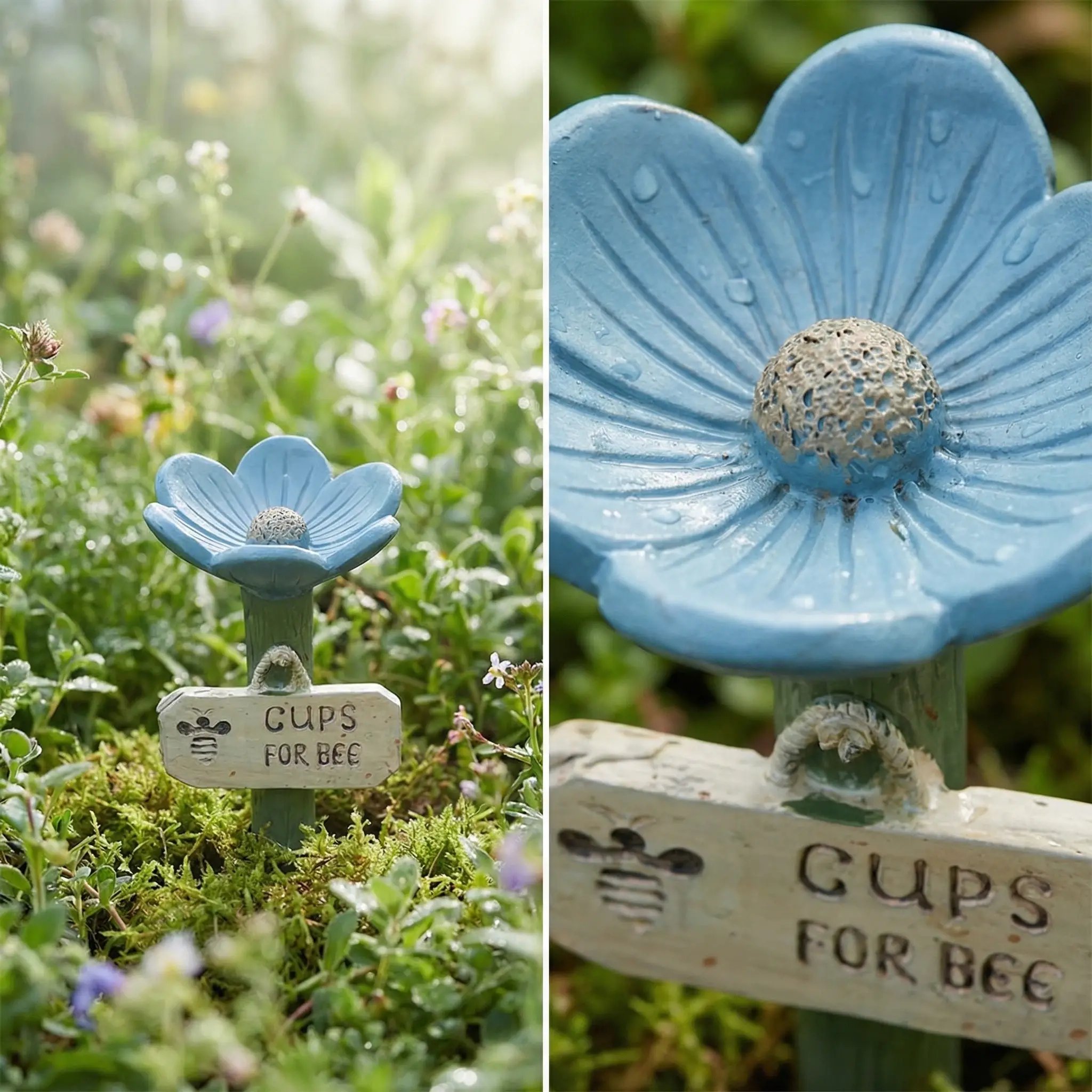 🐝LAST DAY 49% OFF - Flower-Shaped Bee Watering Station💧