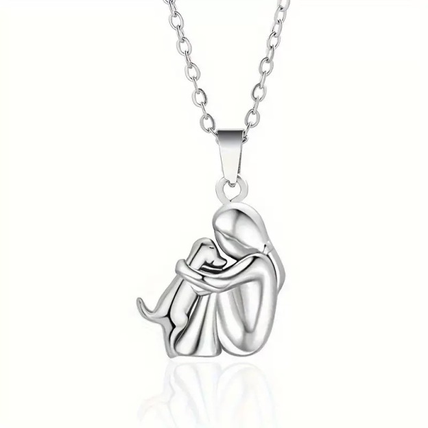Hug Pendant Necklace