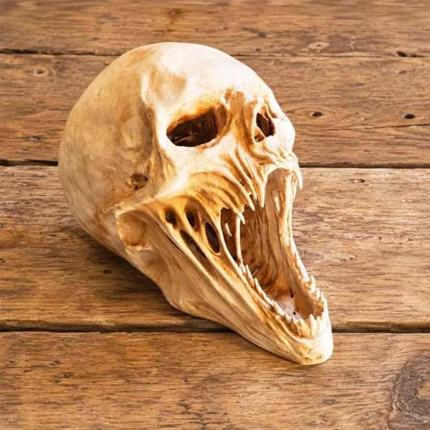 🔥Limited-time 50% off💀Gothic Demon Alien Skull Sculpture