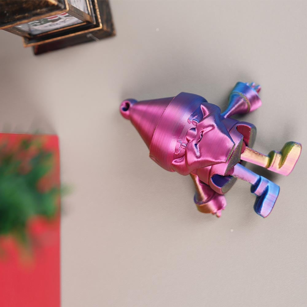 🎄 3D Printed Christmas Tree Ornament Set Gift Pack