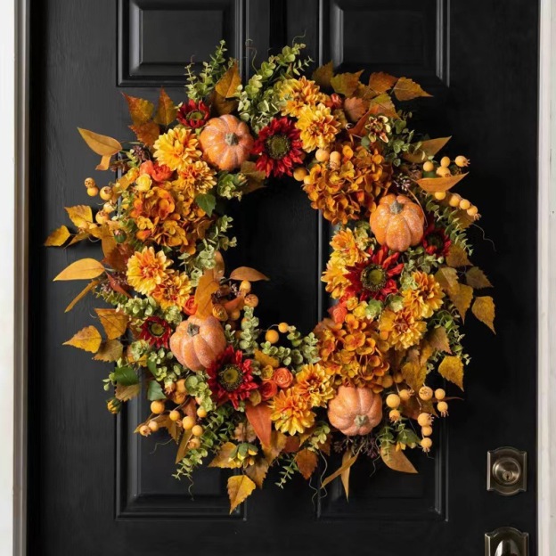 🍂Autumn Harvest Door Wreath🍁