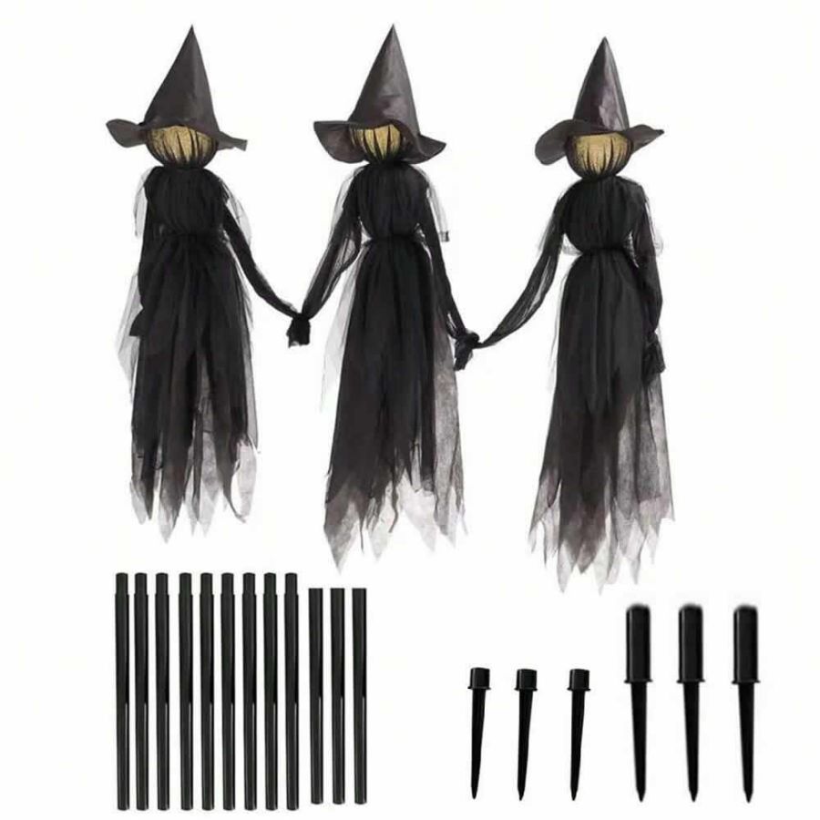 ✨Lighted Halloween WitchStakes