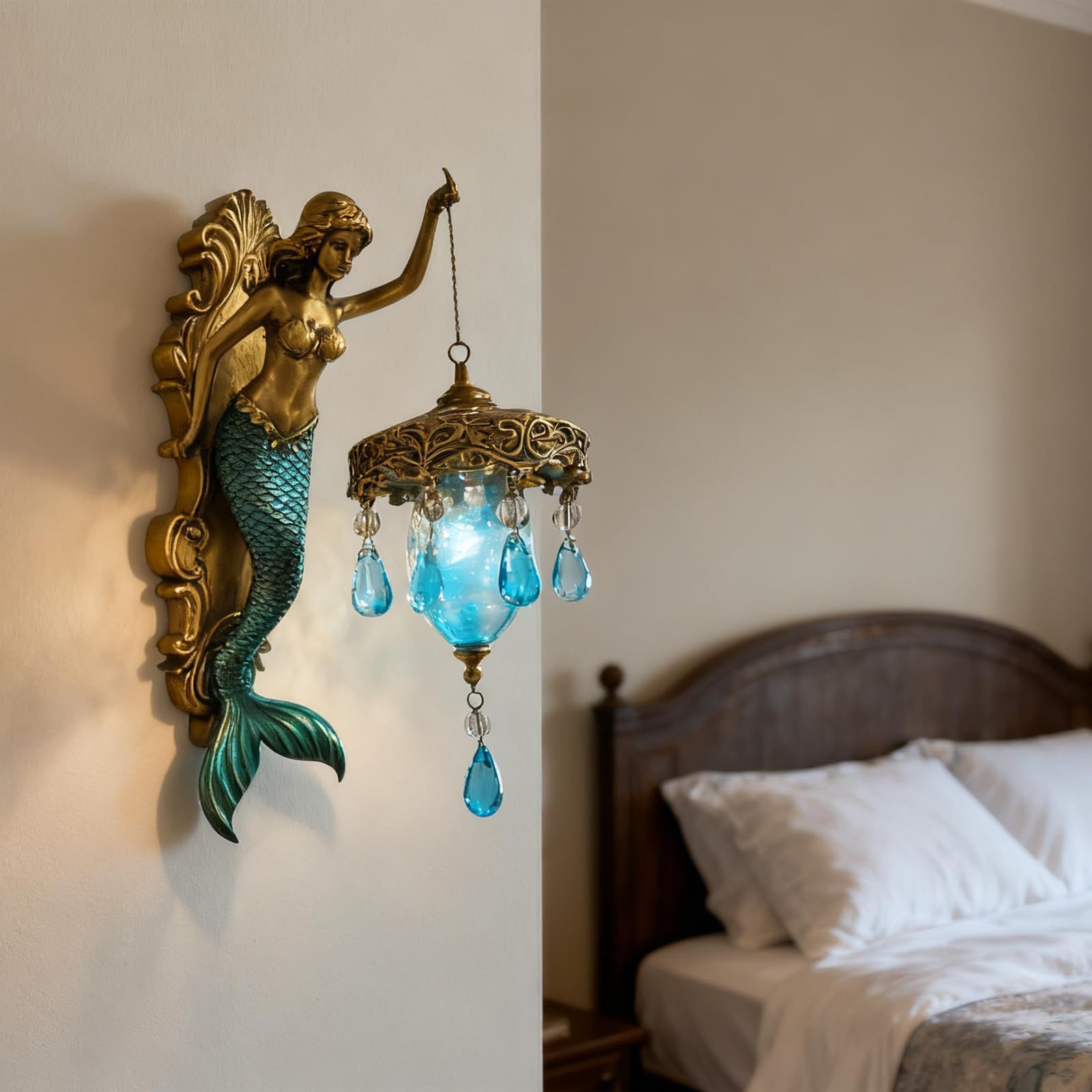 Retro Fairy Wing Wall Lamp – Bring Enchantment to Your Home