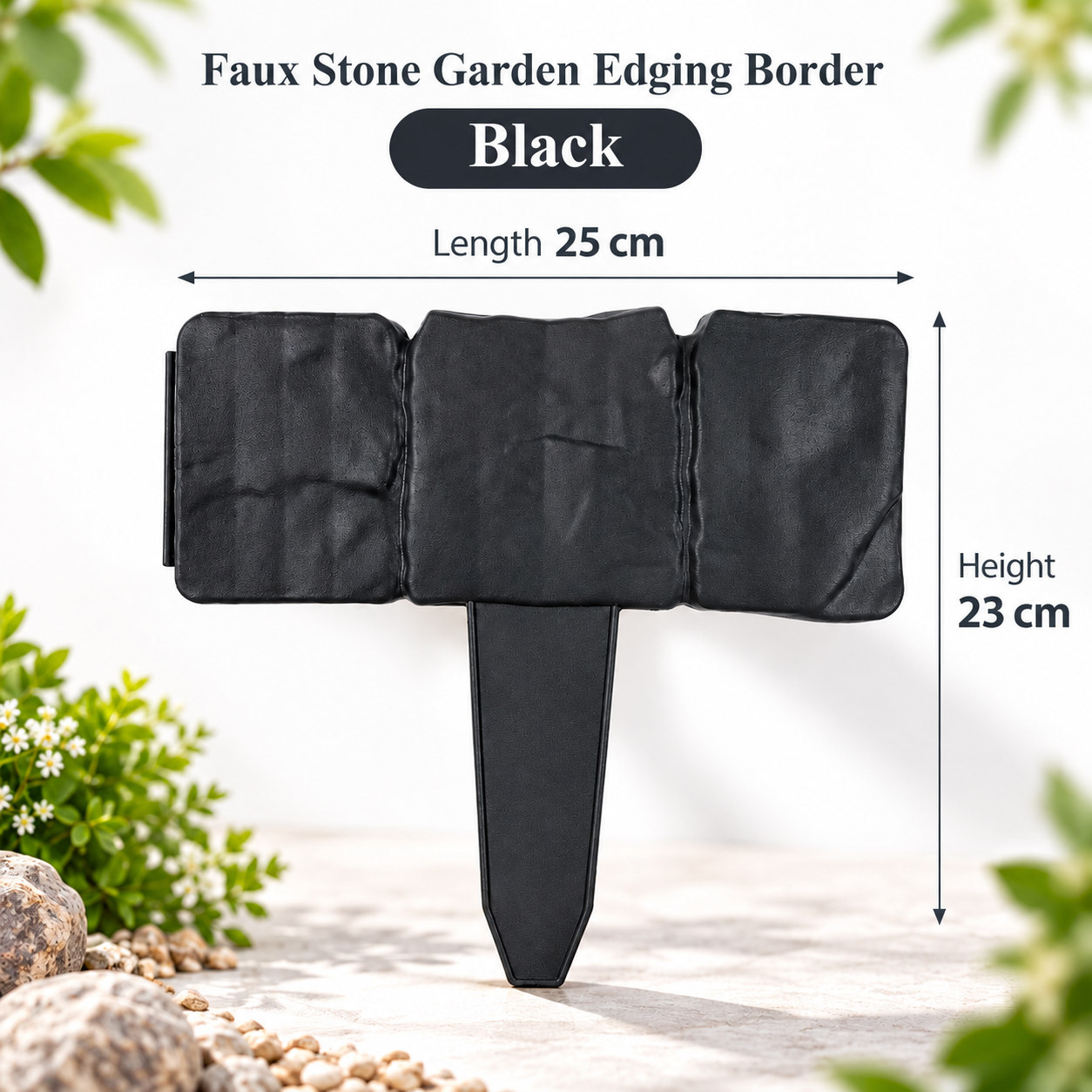🏡2026 HOT SALE🥳💞50K+ SOLD!🌿✨ 50% OFF! Faux Stone Garden Edging Border! ♻️