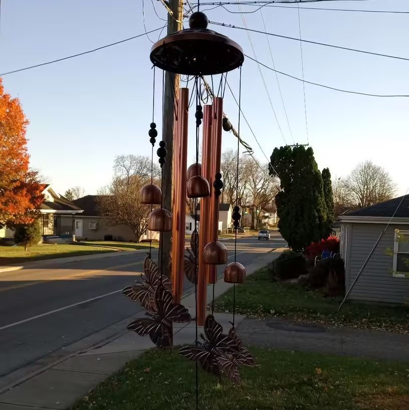 Outdoor Hummingbird Wind Chimes-Retro Aluminum Bird Windchimes🐦