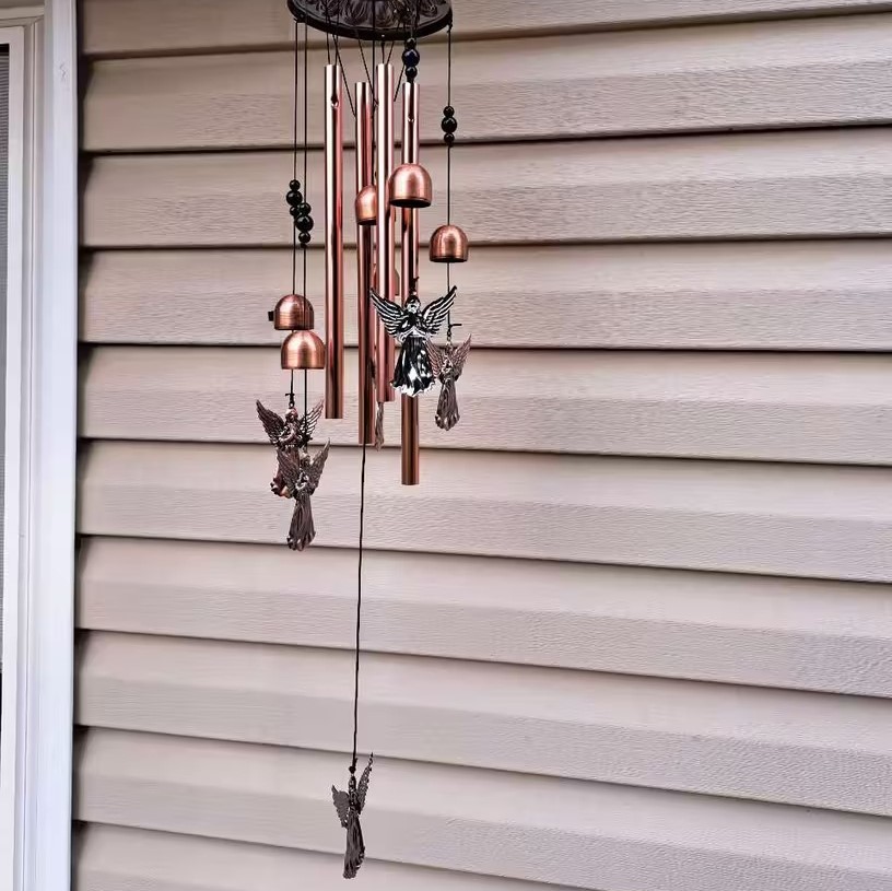 Outdoor Hummingbird Wind Chimes-Retro Aluminum Bird Windchimes🐦