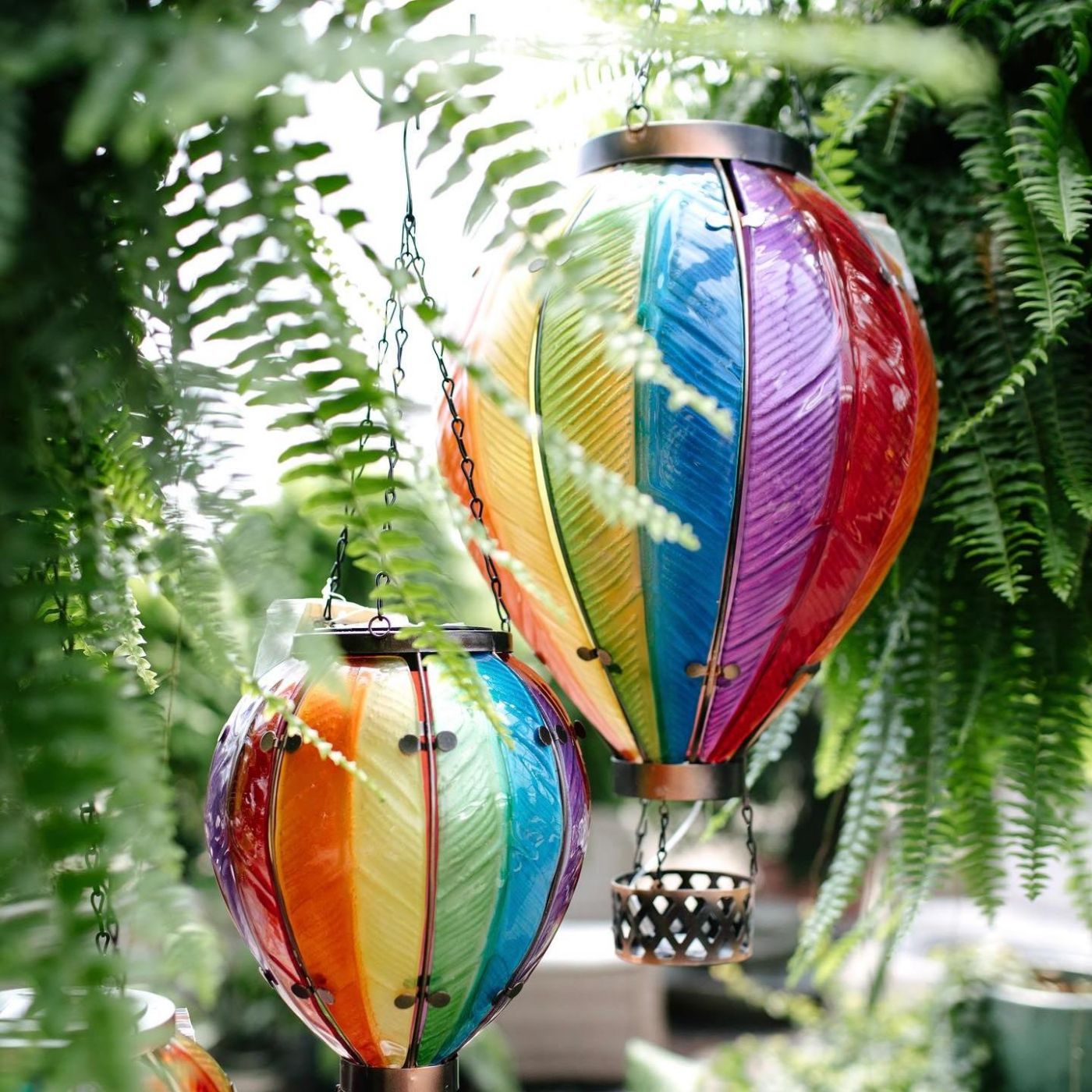 Handmade Hot Air Balloon Solar Flame Lantern