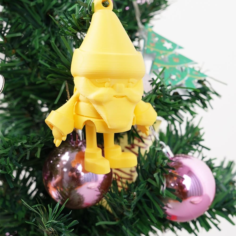 🎄 3D Printed Christmas Tree Ornament Set Gift Pack