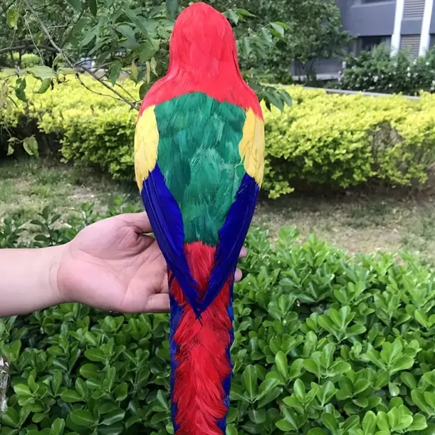 Extra Large Realistic Parrot Figurine