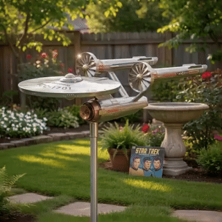 Interstellar Starship Wind Spinner