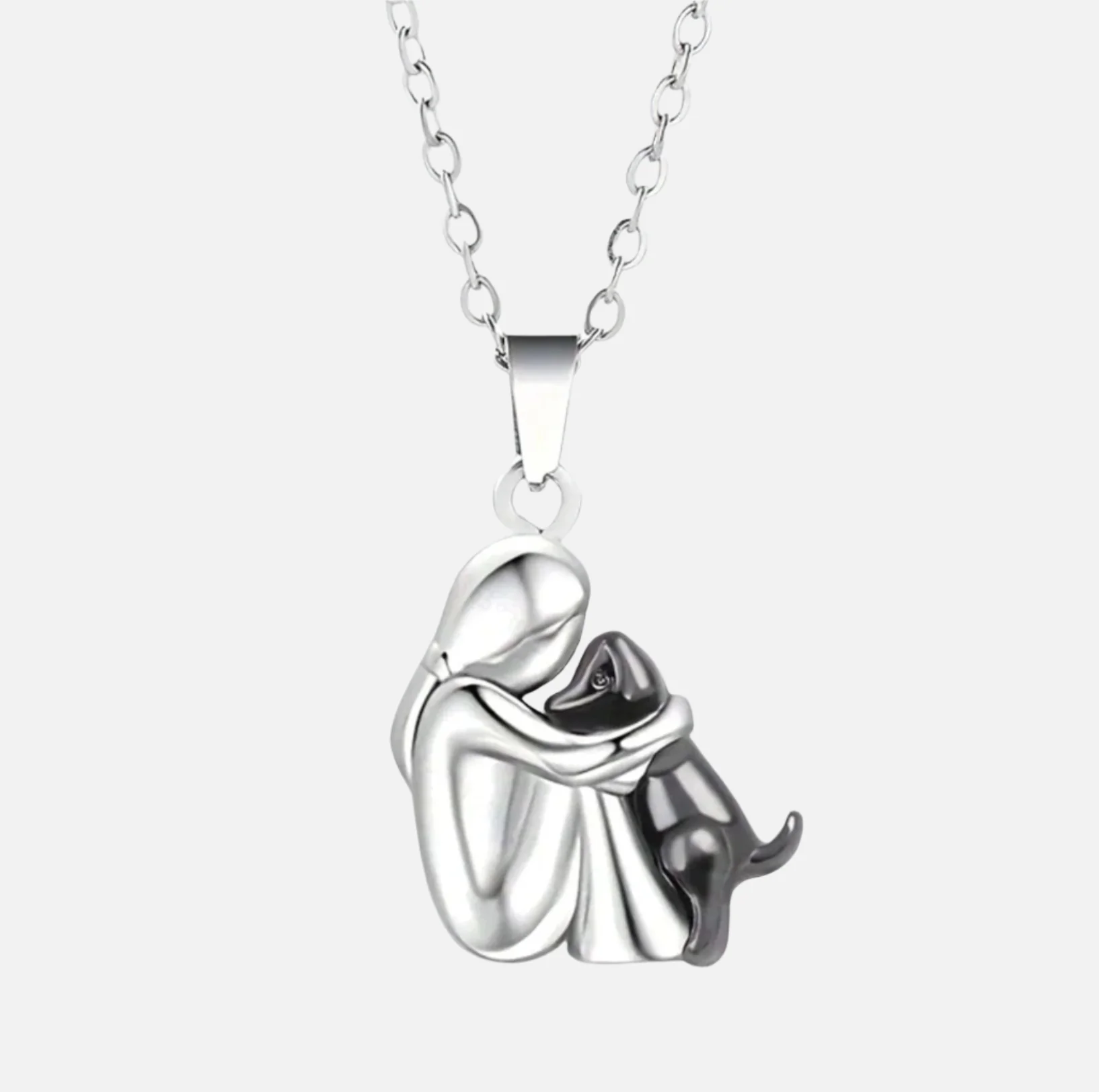 Hug Pendant Necklace