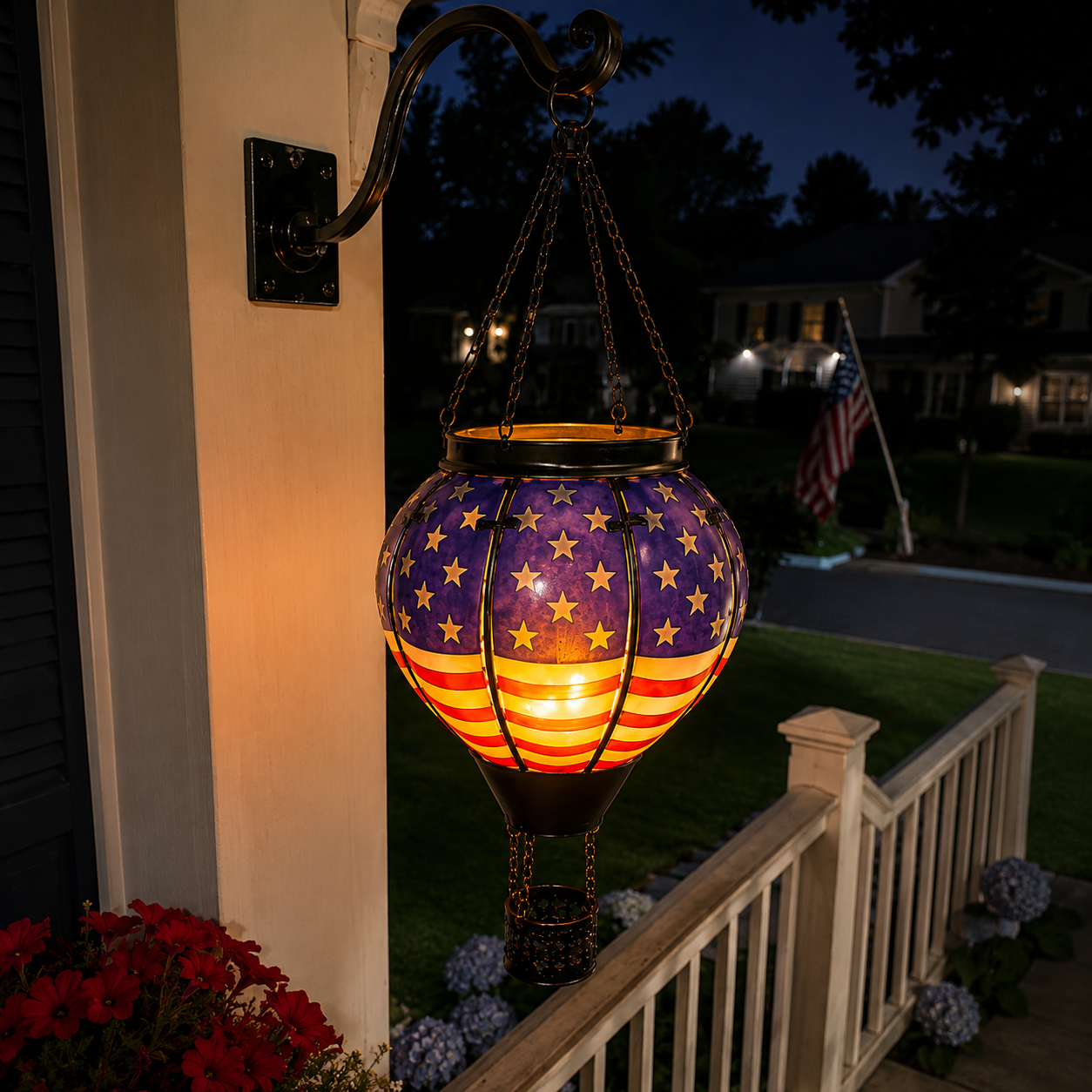 ✨250th Anniversary Solar Hot Air Balloon Lantern