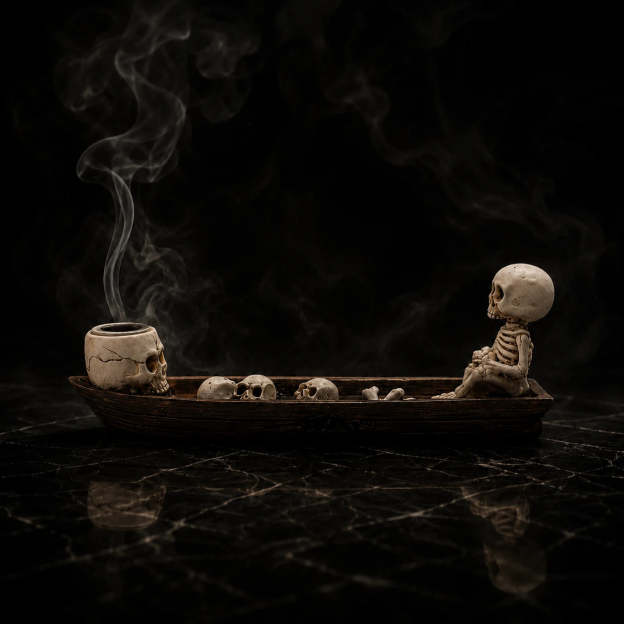 MistyPeak — Backflow Incense Burner