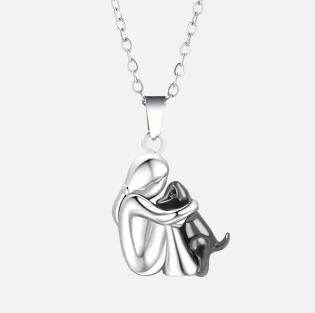 Hug Pendant Necklace