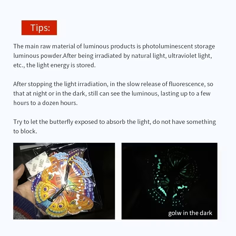 🦋12pcs 3D Butterfly Wall Stickers: Light Up Your Home with Whimsical, Colorful Flair