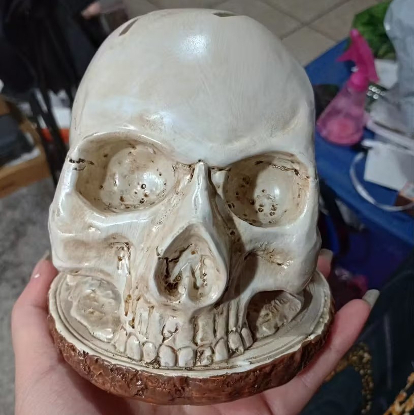💀Gothic Skull Knife Holder for Kitchen🔪【BUY 2 FREE SHIPPING】