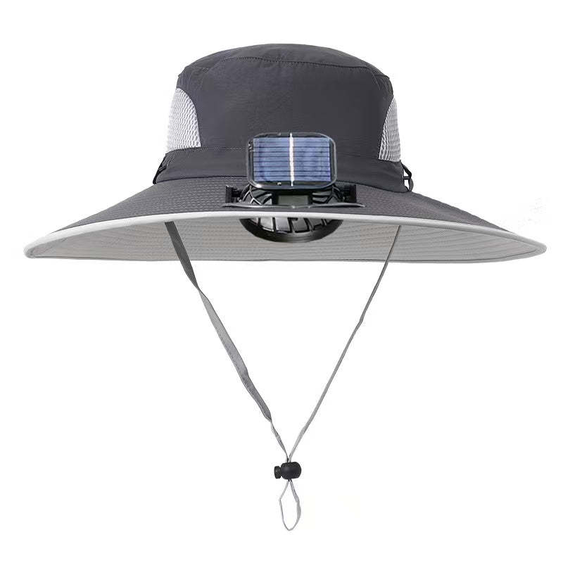 🔥HOT SALE NOW 49% OFF🔥Solar Cooling Sun Hat – Portable Fan Cap
