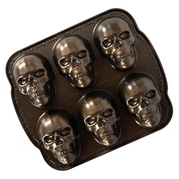 3D Skull Mold - Food Grade Stainless Steel Baking Pan