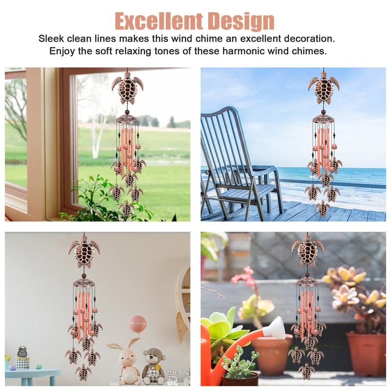 🐢 Vintage Turtle Wind Chime