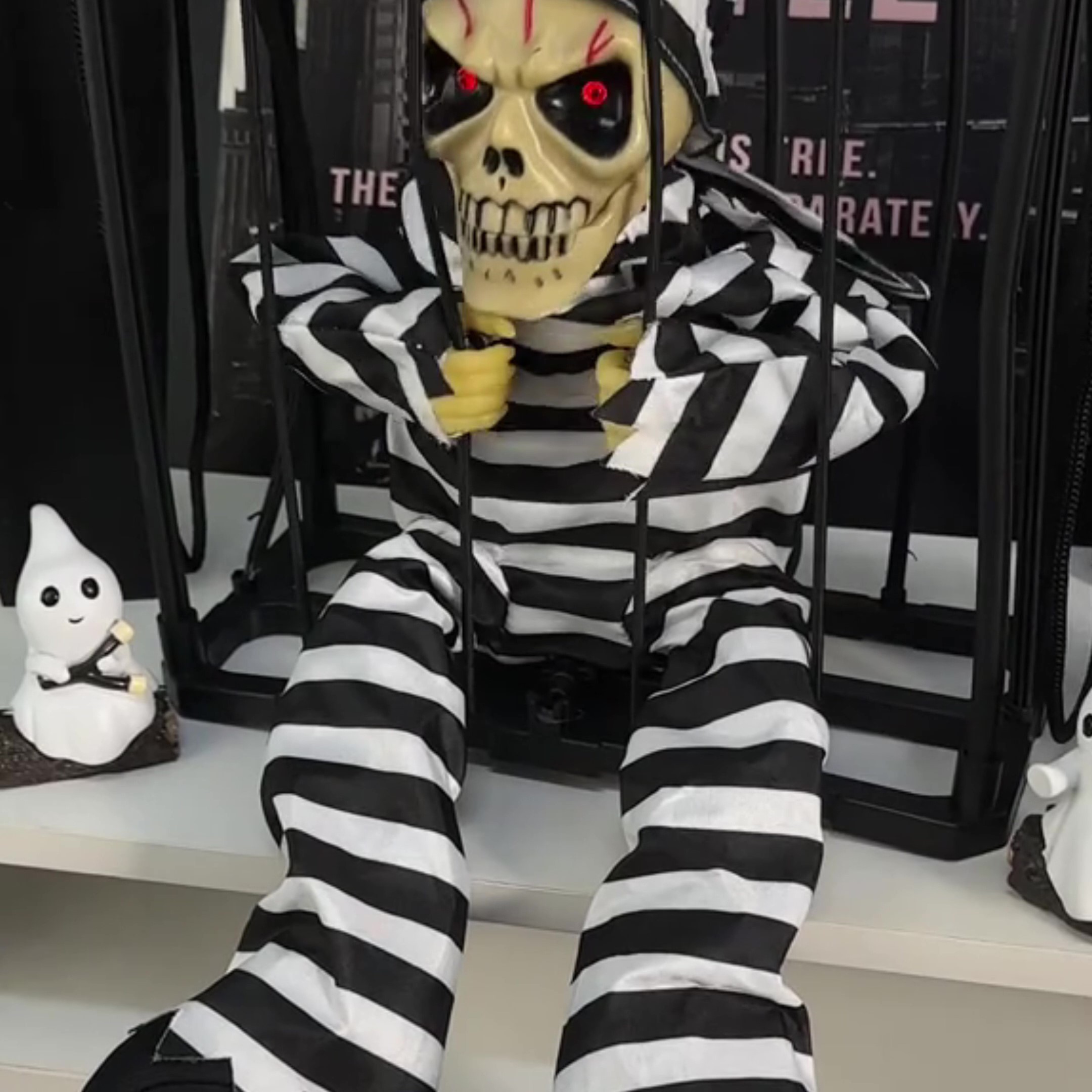 🎃Halloween Last Day OFF 50%-Light-Up Sound-Activated Cage【BUY 2 FREE SHIPPING】