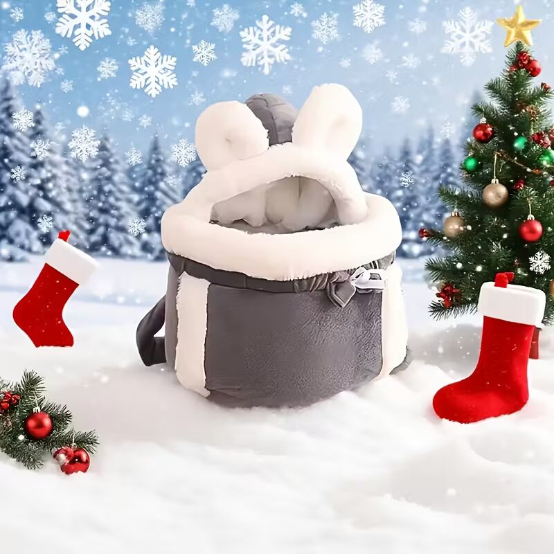Portable Winter Warm Pet Backpack Carrier