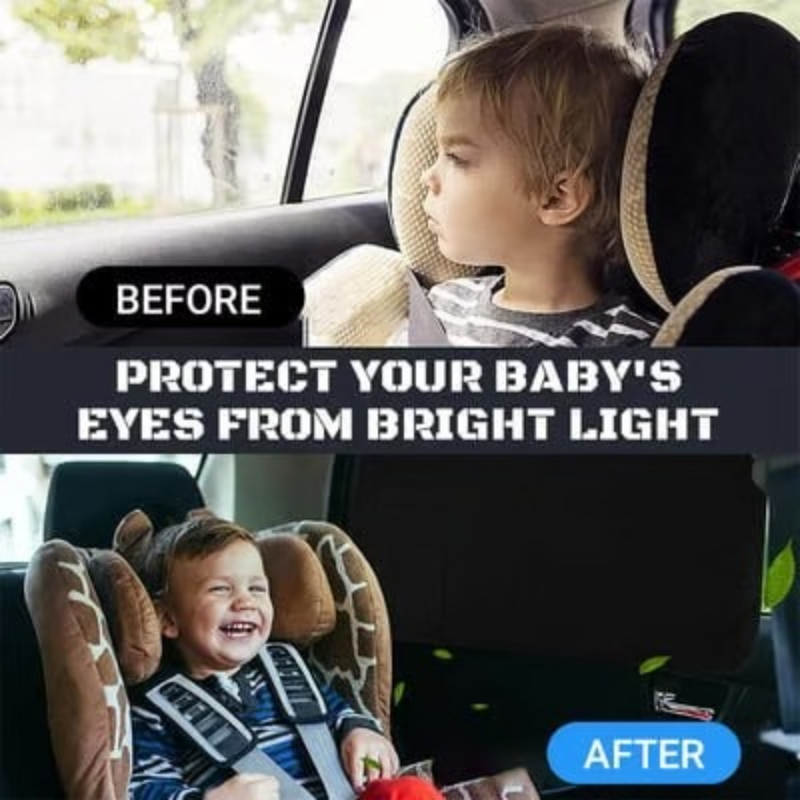 🌞2025 NEW🔥 Automatic retractable car sunshade