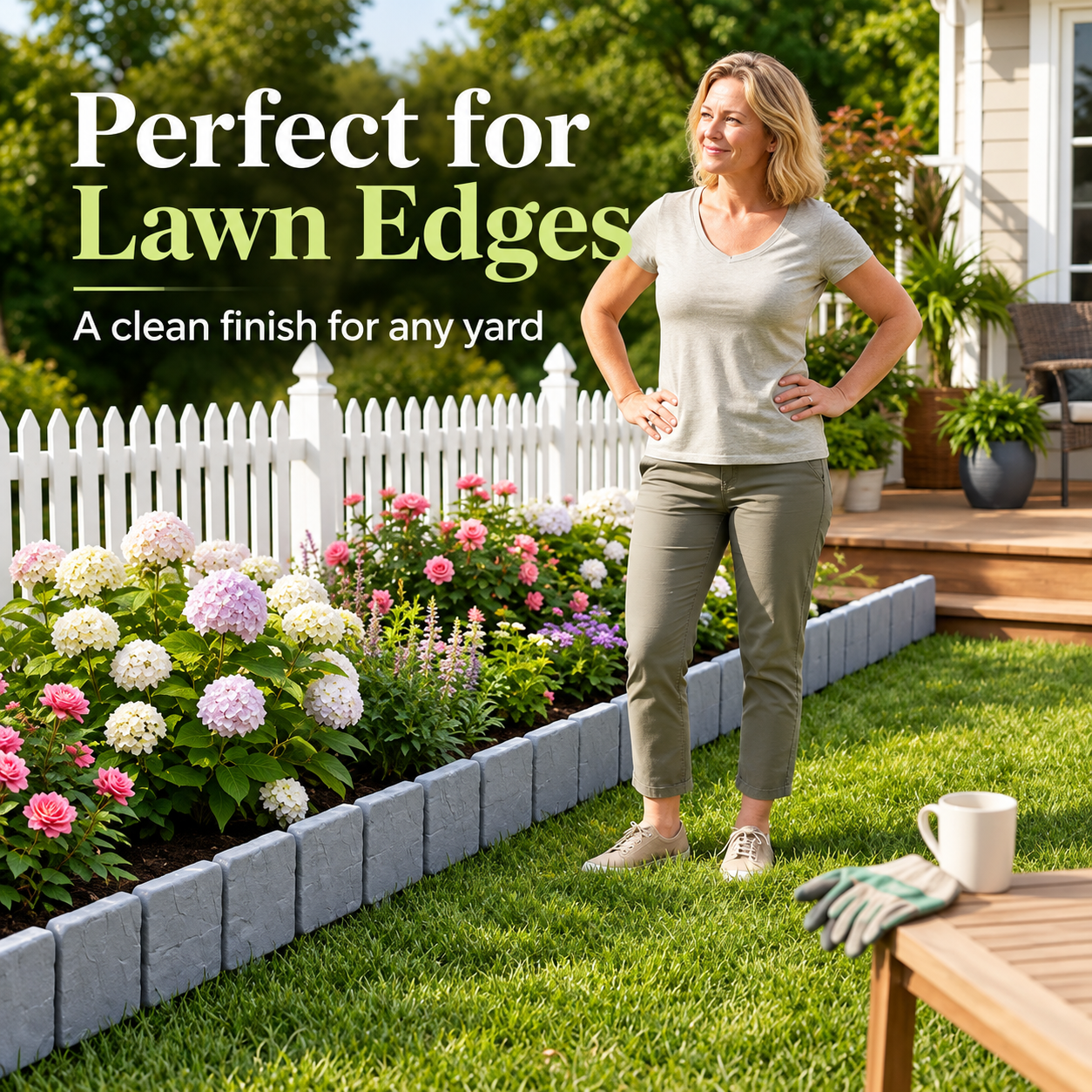 🏡2026 HOT SALE🥳💞50K+ SOLD!🌿✨ 50% OFF! Faux Stone Garden Edging Border! ♻️