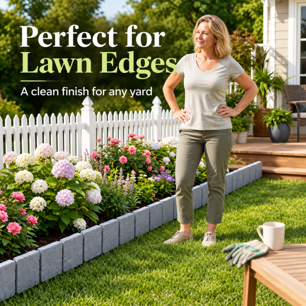 🏡2026 HOT SALE🥳💞50K+ SOLD!🌿✨ 50% OFF! Faux Stone Garden Edging Border! ♻️