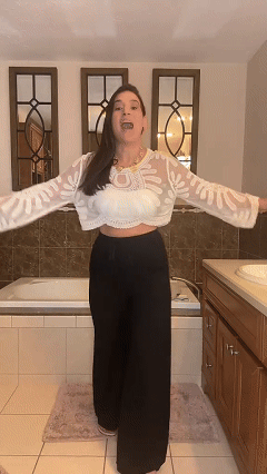  Boho Crochet Lace Sheer Long Sleeve Crop Top - Elevate Your Summer Style