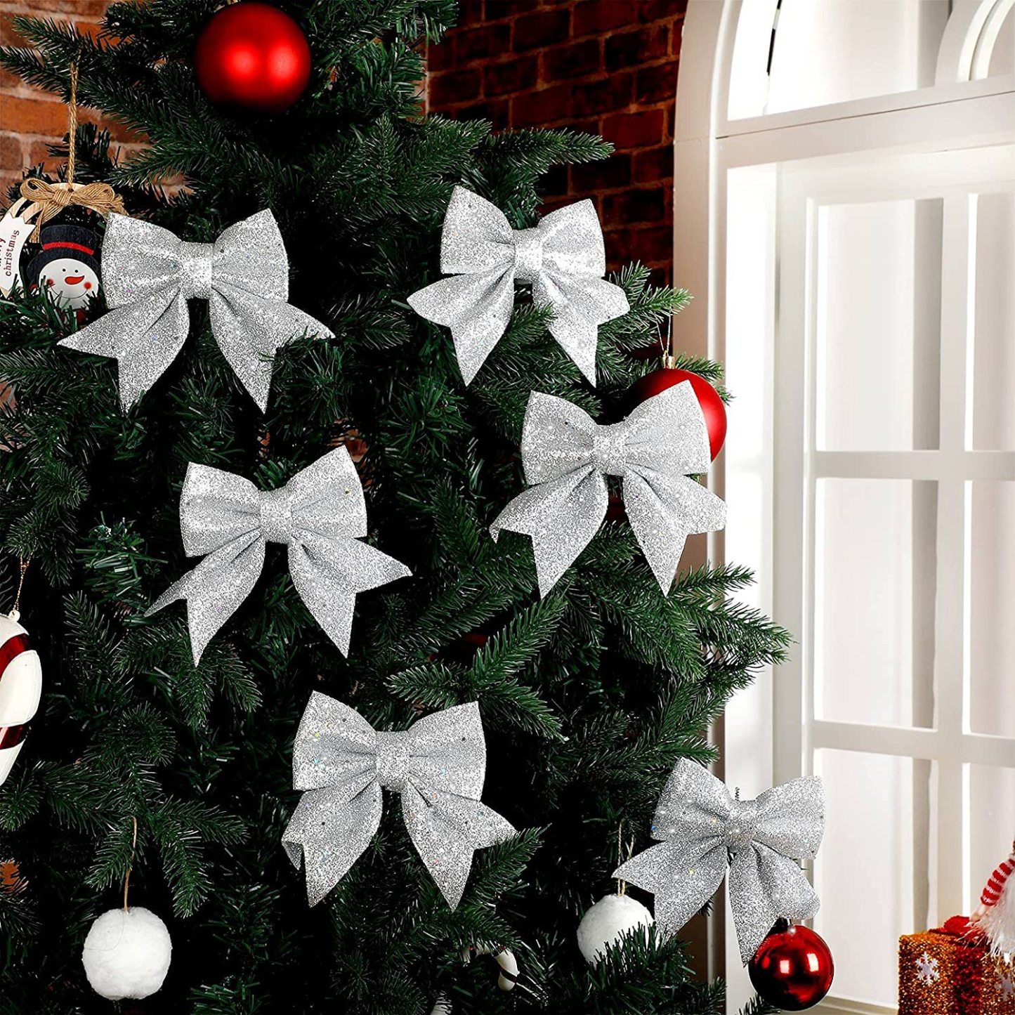 🎄Christmas Tree Bow 3-Color Ribbon Ornament🎀