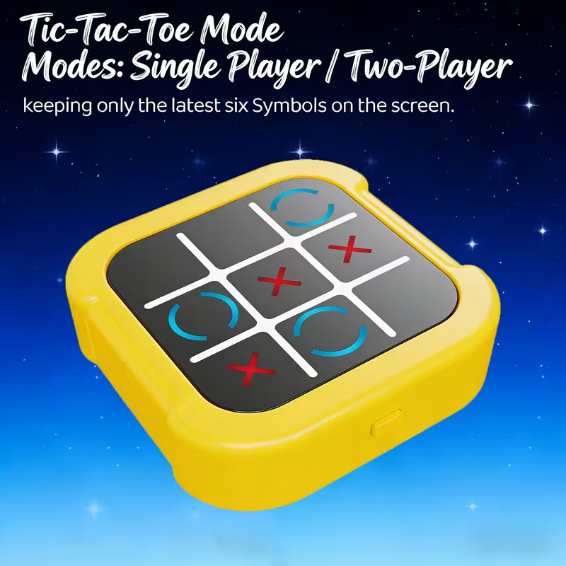 Tic-Tac-Toe Game 3-in-1 Handheld Games