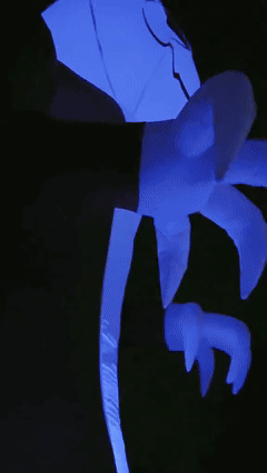 12FT Giant Halloween Inflatable Blow Up Decorations Grim Reaper with Jack-o'-Lantern Pumpkin Head and 3-Color LED Flame