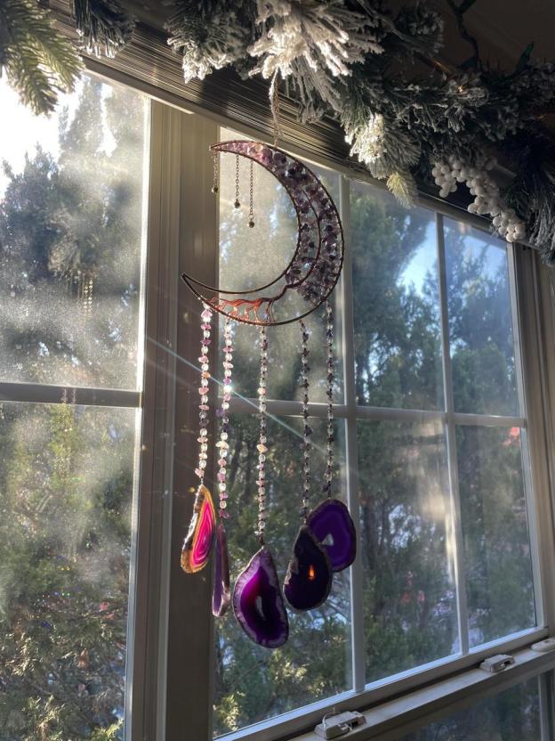 🌙Agate Dream Catcher: A Blend of Artistry and Serenity for Your Space💎