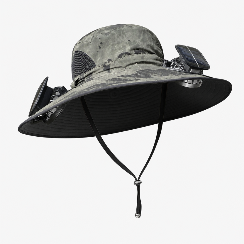 🔥HOT SALE NOW 49% OFF🔥Solar Cooling Sun Hat – Portable Fan Cap