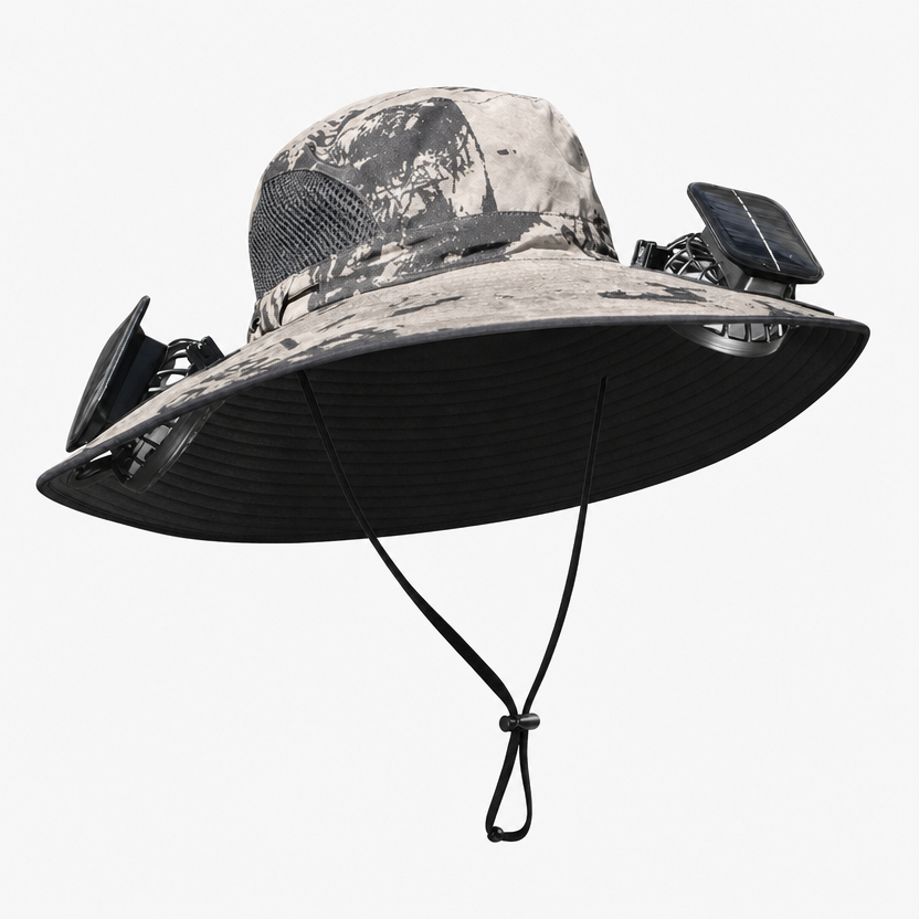 🔥HOT SALE NOW 49% OFF🔥Solar Cooling Sun Hat – Portable Fan Cap