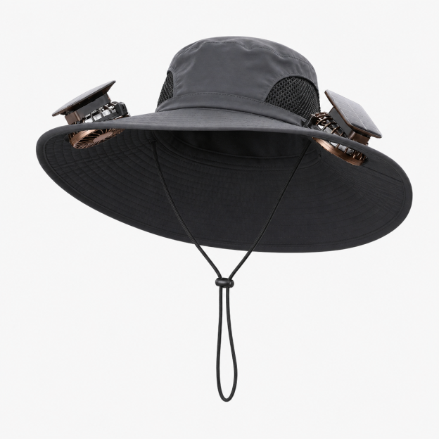 🔥HOT SALE NOW 49% OFF🔥Solar Cooling Sun Hat – Portable Fan Cap