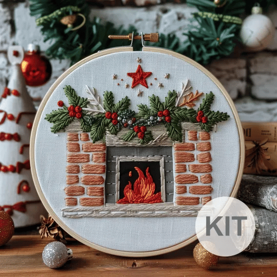 🔥DIY Christmas Embroidery KIT🎉