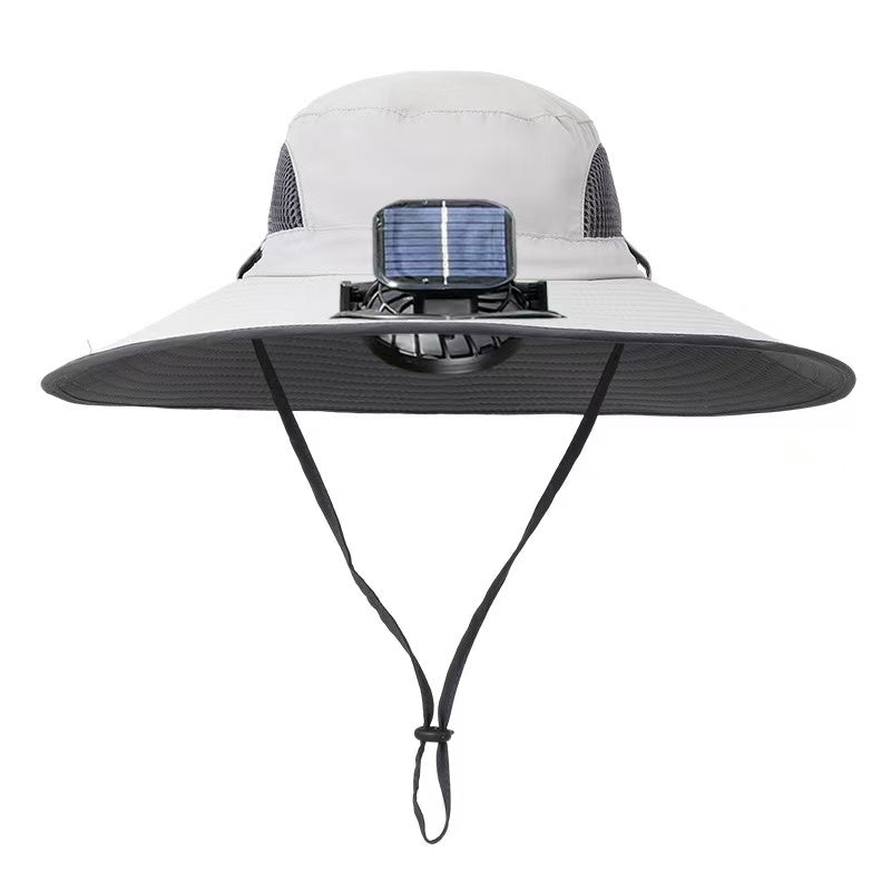 🔥HOT SALE NOW 49% OFF🔥Solar Cooling Sun Hat – Portable Fan Cap
